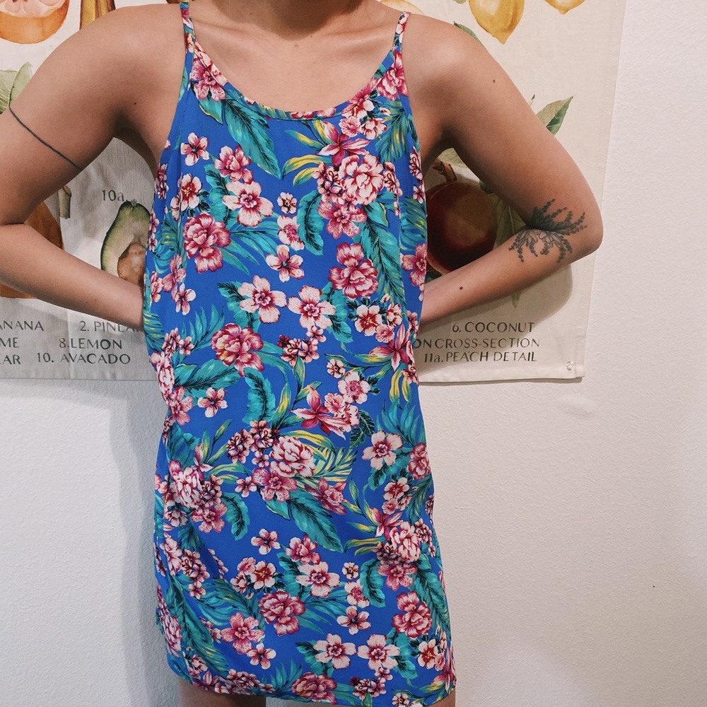 Tropical vacation dress